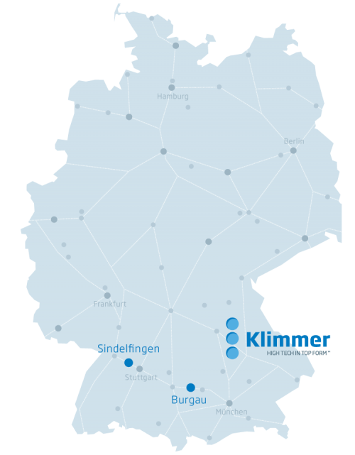 Standorte Ernst Klimmer GmbH