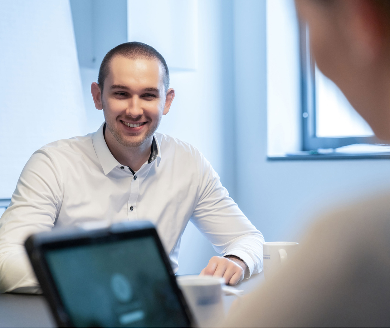 Mitarbeiter Büro Projektteam