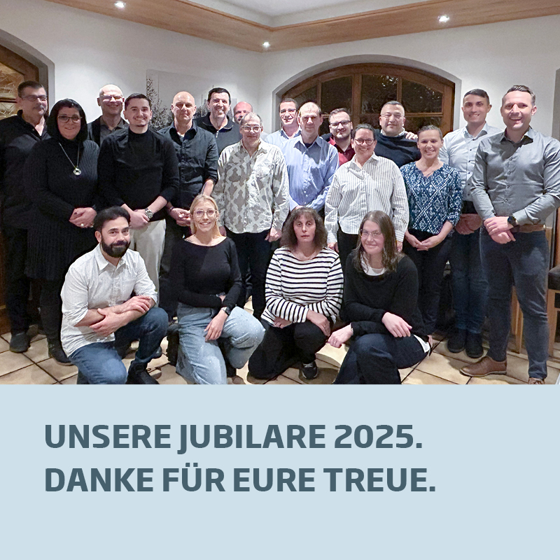 Jubilare der Ernst Klimmer GmbH 2025